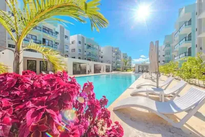 Image de Cozy 2-bedroom apartment with Ac in Punta Cana 2 mins from downtown