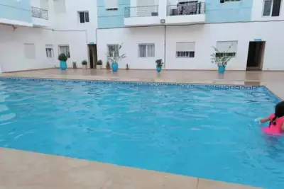 Image de Charmant appartement de 2 chambres avec piscine partagée à Martil