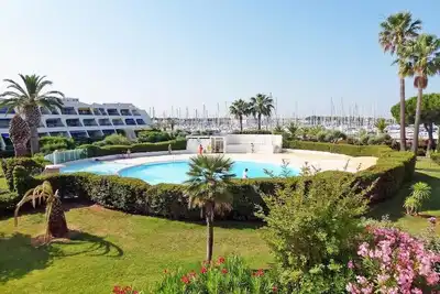 Image de Jardins du Port D3073 – Studio clim, terrasse, parking, Wi-Fi, piscine