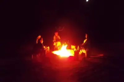 Bivouac Draa - Nuit dans le désert