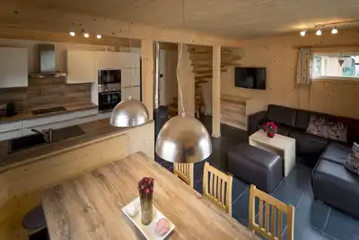 Image de Joli chalet sur la piste de ski