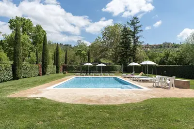 Image de Bel appartement à Lucignano avec piscine partagée