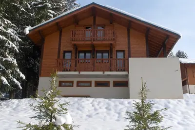 Image de Magnifique chalet sur les flancs de la montagne