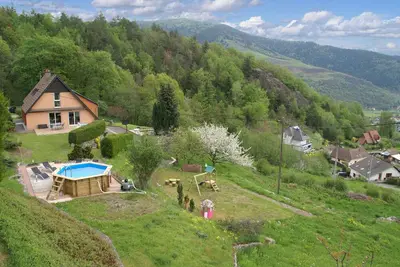 Image de Villa moderne à Fellering avec piscine privée
