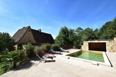 Image de Luxueuse maison de vacances Ă Domme avec piscine