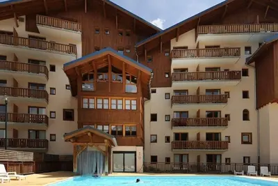 Image de Appartement sur la piste de ski de Valfréjus