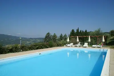 Image de Ferme à Dicomano avec vue sur la Toscane