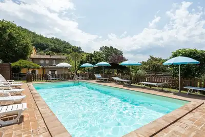 Image de Maison de vacances à Assise avec piscine