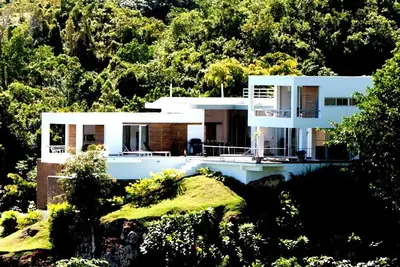 Image de ⚡Unique Hilltop Eco Villa, Las Terrenas avec femme de ménage⚡