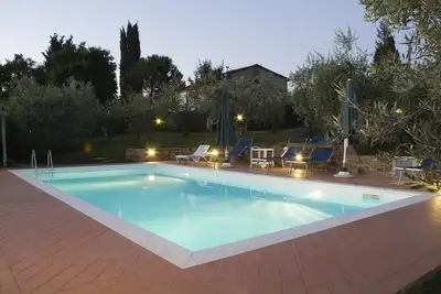 Image de Outre in Chianti près de Greve et San Casciano, piscine privée que pour vous!