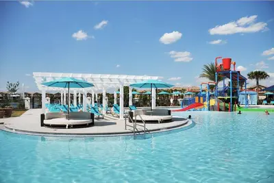 Image de Chauffage Gratuit Du Spa * Parc aquatique, Lazy River, Arcade, Bar, gymnase, WiFi * Côte à côte