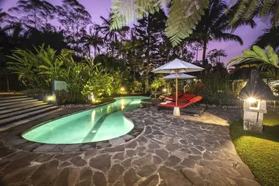 Image de Week-end retraite - Résidence éloignée et secrète au-dessus de la rivière Ayung à Bali