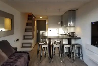Image de Arc 1800, duplex 7 pers. ski aux pieds, terrasse ouest, vue Mont Blanc