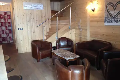 Image de Beau duplex familial - élégant, confortable et chaleureux aux pieds des pistes.