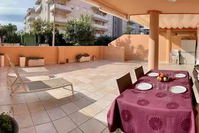 Image de Nouvel appartement avec grande terrasse avec Wifi à 200 mètres. de la plage