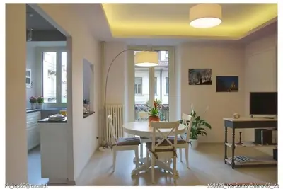 Image de Au centre, près de la gare de Porta Susa, wifi, air conditionné, Garage PRIVÉ