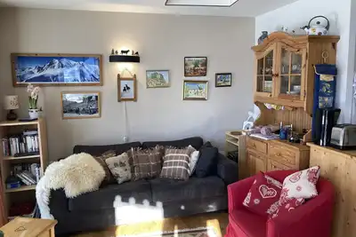 Image de Appartement ensoleillé pour 6 à Petit Chatel avec WiFi