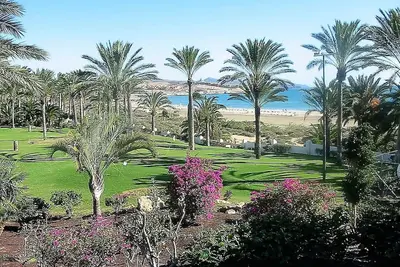 Image de Penthouse dans la meilleure zone Costa Calma, grande terrasse avec vue sur mer