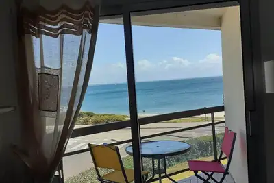 Image de appartement dans résidence vue mer
