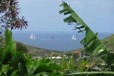Image de St Barth  :  villa \"Les 2 Poissons \" :  la villa du Bien ËTRE