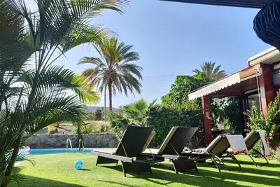 Image de Anfi Tauro Villa Carmela, piscine, jacuzzi, jardin privé-vues sur la mer sans interruption