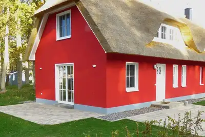 Image de Maison au toit de chaume calme, proche de la forêt de dunes, sauna, cheminée, WiFi, 2 chambres