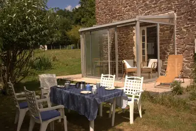 Image de Gîte avec l'accès direct au jardin