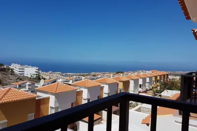 Image de Villa Roque del Conde 3 avec superbe vue sur mer, Terrasse, Piscine, Wifi, Sat-Tv