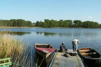 Image de Chalet dans la forêt, le lac et Reiterhofnähe