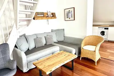 Image de Pur la mer Baltique! Appartement moderne équipé avec vue sur la mer pouvant accueillir jusqu'à 7 personnes.