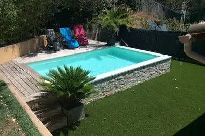 Image de Confortable villa dans quartier résidentiel à 5 minutes de la plage