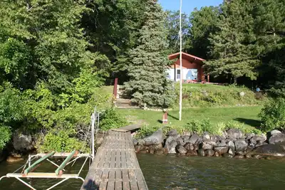 Image de Rustique, chaleureux, Lakefront Cabin On Leech Lake - parfait pour les familles et les pĂŞcheurs