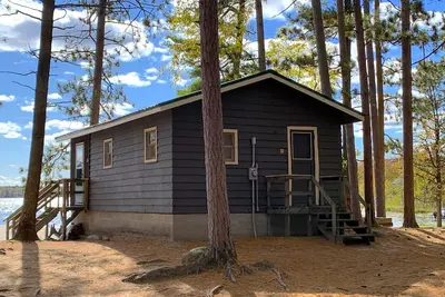 Image de Chalet du lac avant - Brainerd Lakes Area - belle plage de sable, vue immaculée!