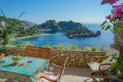 Image de Magnifique villa avec piscine et vue mer à Taormina, Sicile