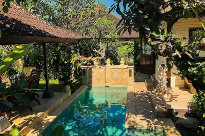 Image de >> Piscine privée et jardin magique! Vue sur le volcan et la mer, Wifi <<