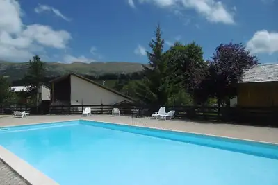 Image de Gresse en Vercors station hiver (ski)\/ été(piscine et tennis) sem et w-end