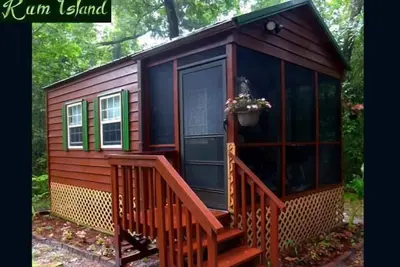 Image de Île Rum Cabin sur la rivière Santa Fe