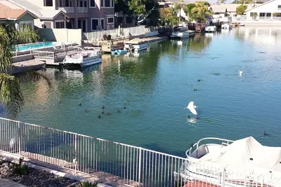 Image de Lux Resort: Piscine chauffée, bateau ponton 18 pieds, pédalo et pêche
