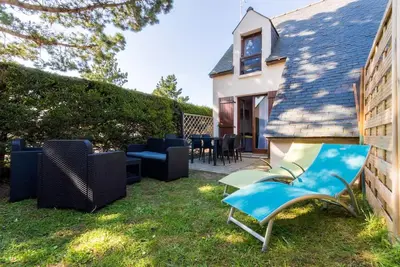 Image de La Baule, maison avec jardin, piscine, proche plage Benoit
