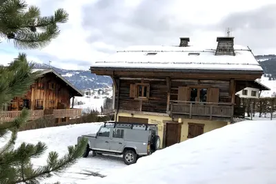 Image de Chalet 6 chambres Combloux\/Megeve au cœur du domaine Les portes du Mont-Blanc