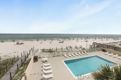 Image de Mise À Jour Des Prix! ~ Direct Beachfront! Golfe Tour Spacieuse 2br \/ 2ba