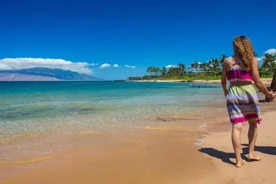 Image de Kihei Kai Nani w. Toutes les commodités (Ac. 2 télévisions par câble. Laveuse / sécheuse)