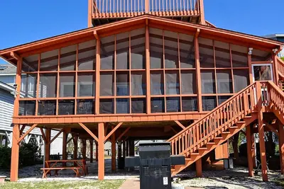 Image de @ Ocean Front Guest Friendly Home \"Le joyau sur la plage\"