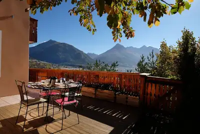 Image de Chalet 4* Triplex Sud Douillet CHEMINÉE Balcons Jardin Vue Sur Tk Prorel
