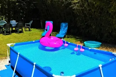 Image de Villa climatisée 10 couchages 4 chambres 2 salles bains piscine 3m X 2m X 0, 75m
