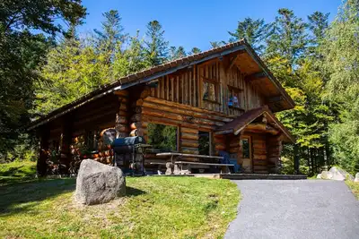 Image de Superbe chalet rondins de 150 m² au cœur des Vosges, sauna, wifi, groupe, famille