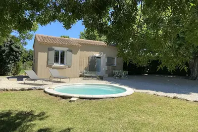 Image de Mazet provencal  avec piscine à Saint Remy de Provence