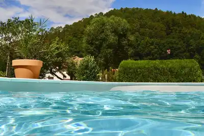 Image de Gite tout confort, calme et indépendant avec piscine et jaccuzi - Vosges du Nord