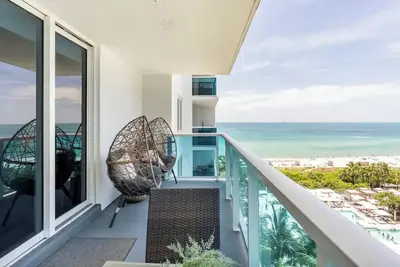 **Étourdissant! 5 * -1br- Suite propriétaire face à la mer-Spacieuse-Sud-Plage-Plage-Hôtel **
