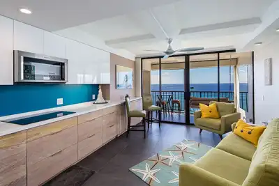 Image de Beachfront Paradise - Vue Directe Sur L'Ocean - Tennis, Piscine, Jacuzzi, A \/ C, W \/ D